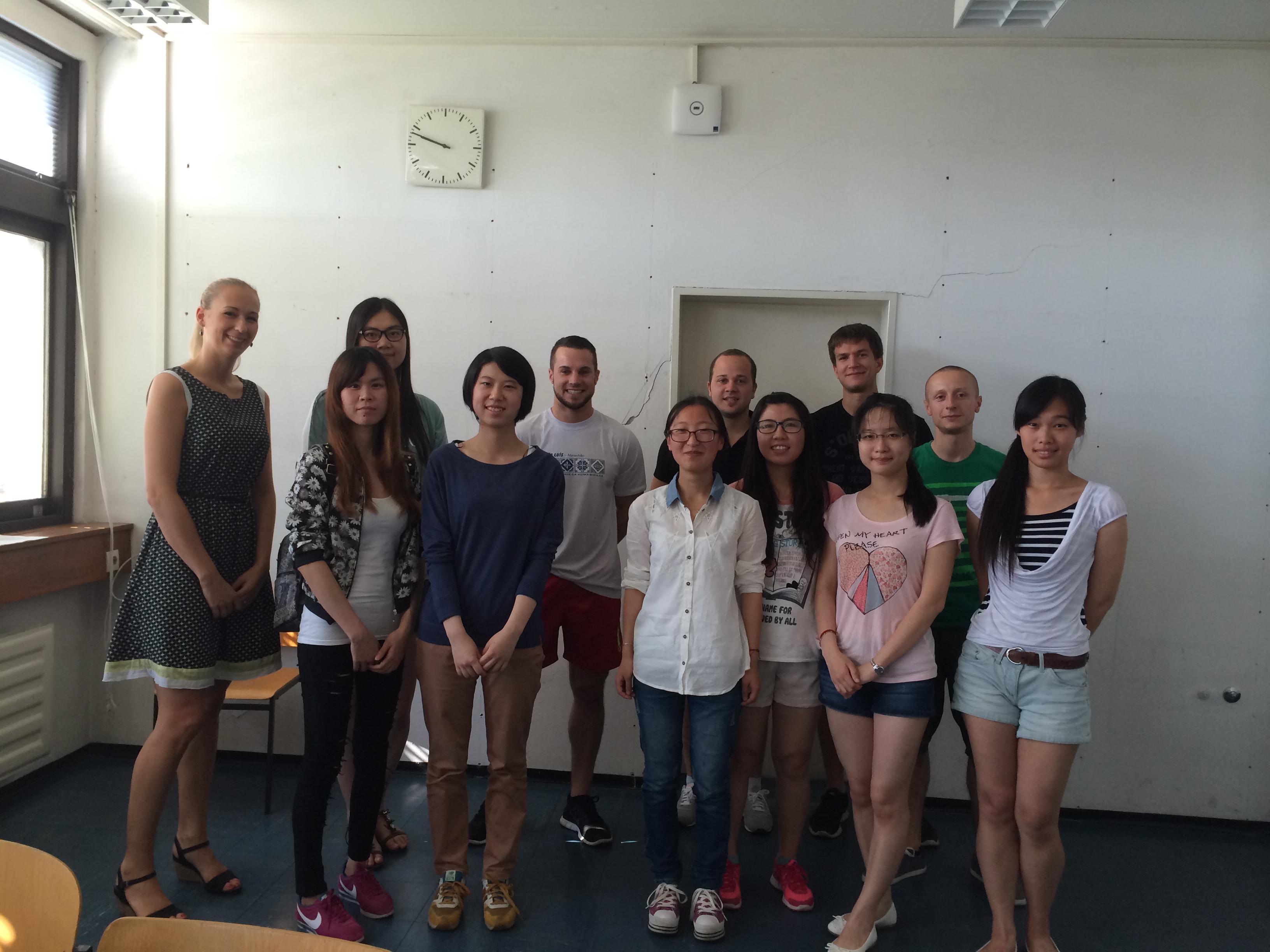 2014年学生交流互访掠影（德国美因茨大学）